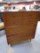 Hungerford Mahogany 5 Drawer Chest of Drawers