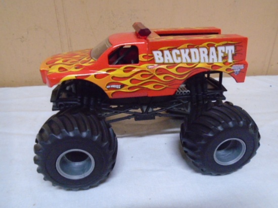 Die Cast Back Draft Monster Truck