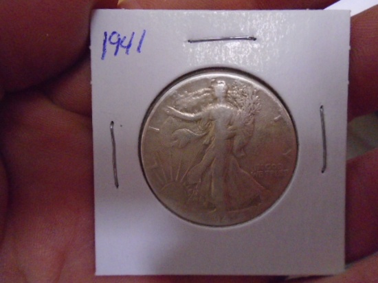 1941 Walking Liberty Half Dollar