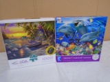 1000 & 550pc Jigsaw Puzzles