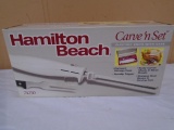 Hamilton Beach Electric Carving Knife w/Case