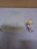 Precious Moments Bible & Figurine