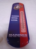 United States Marine Corp. Metal Thermometer