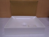 WS Bath Solutions Vision 650 Ceramic Bathroom Sink