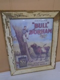 Bull Durham Smoking Tobacco Framed Advertisement