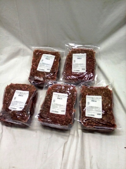 10 Lbs. Fresh Made Frozen 2 lb Packs of Very Lean Angus Ground Beef