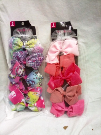 Two Packs of Hair Bows