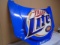 Miller Lite Plastic Race Car Hood Wall Hanger