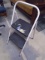 2 Step Heavy Duty Folding Step Stool