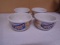 Set of 4 Hershey's Syrup Ironstone Ice Cream Bowl