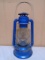 Dietz Blizzard Blue Barn Lantern