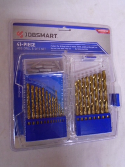 Jobsmart 41pc HSS Drill & Bit Set