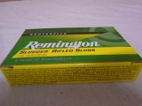 5 Round Box of Remington  12ga Rifled Slugs