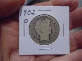 1902 O-Mint Barber Half Dollar