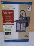 Patriot Lighting Motion Sensing Wall Lantern