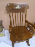 Vintage Wooden Child's Rocker