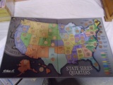 HE Harris & Co State Series Quarters Collectors Map