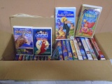Group of 34 VHS Children's Movies