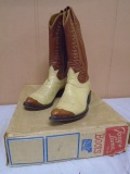 Vintage Pair of Tony Loma Cowboy Boots