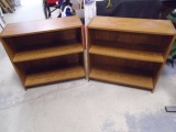 2 Matching Small Bookcases