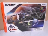 Udi R/C Quad Rotor R/C UFO Design 4 Channel Aircraft