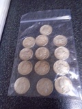 Group of 13 Assorted Date Mercury Dimes