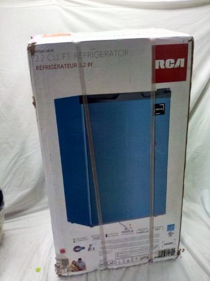 RCA 3.2 Cu/Ft Light Blue Mini Fridge