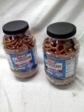 Herr's Sourdough Pretzels 2 jugs per deal