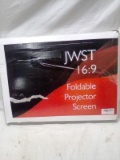 JWST 16:9 Foldable Projector Screen