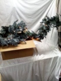 10' Lighted Pine Garland