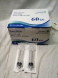 Easy Glide Global 60 cc Syringes Qty. 25 per box