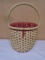 Vintage Sewing Basket w/Lift Out Tray