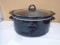 Large Oval Crockpot Slow Cooker w/Lift Out Liner