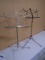 2 Folding Sheet Music Stands