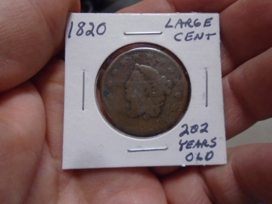 1820 Large Cent Piece