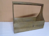 Rustic Wooden Tote Box