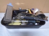 Large Group of Kitchen Utensils and Kitchenware