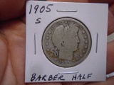 1905 S-Mint Barber Half Dollar