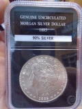 1885 Genuine Uncirculated Morgan Silver Dollar
