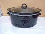 Large Oval Crockpot Slow Cooker w/Lift Out Liner