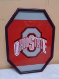 Wood Framed Ohio State Piece