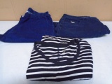 2 Pair of Ladies Jeans Size 18W & PXL w/ Ladies XL Shirt