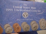 1991 United States Uncirculated Coin Set