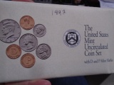 1992 United States Uncirculated Coin Set
