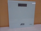 A & D Medical Bluetooth Glass Bathroom Scales