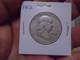 1952 Silver Franklin Half Dollar