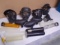 Group of Paintabll Masks-View Loaders-Paintball Tubes