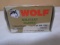 20 Round Box of Wolf 7.62 x 39MM Steel Case Caartridges