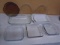 9pc Group of Glass Bakeware