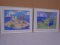 2 Kelly Rightsell Framed Children's Pictures